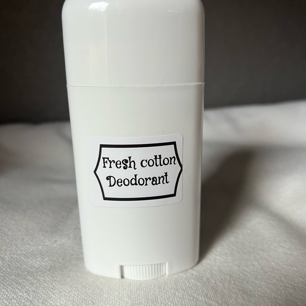 Hand Crafted Fresh Cotton Deodorant - White - Picture 1 of 6